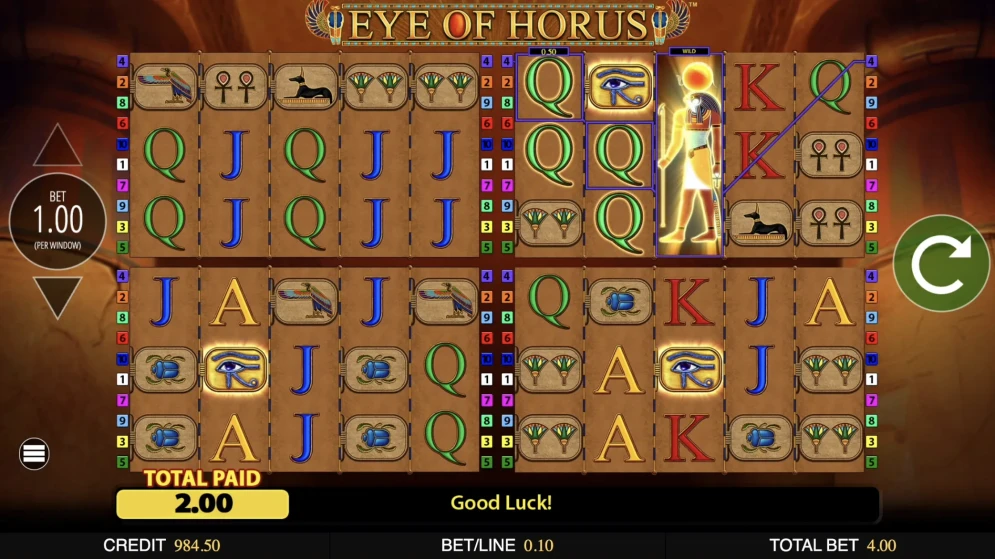 Eye of Horus Power 4 Slot